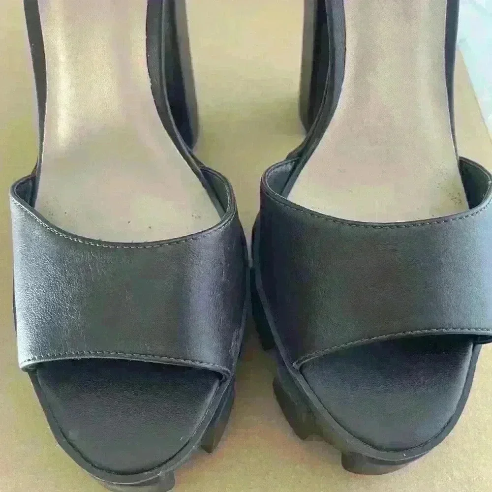 ALDO Brown Platform Sandals